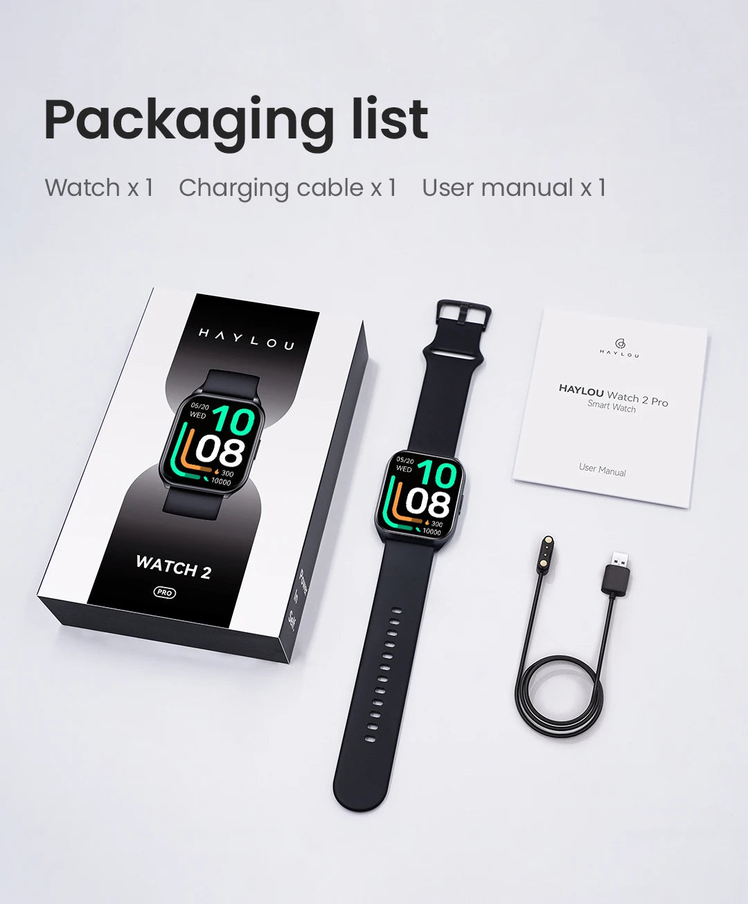 Watch 2 Pro (LS02 Pro) Smart Watch 1.85'' HD Display