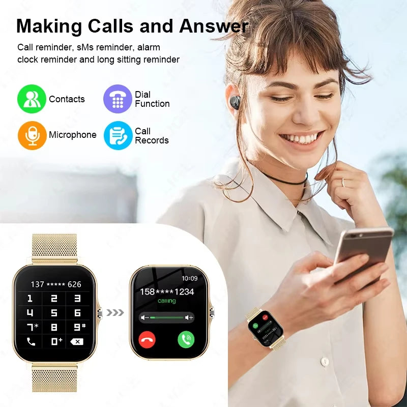 2025 Smart Watch 2.01 Inch With HD Display