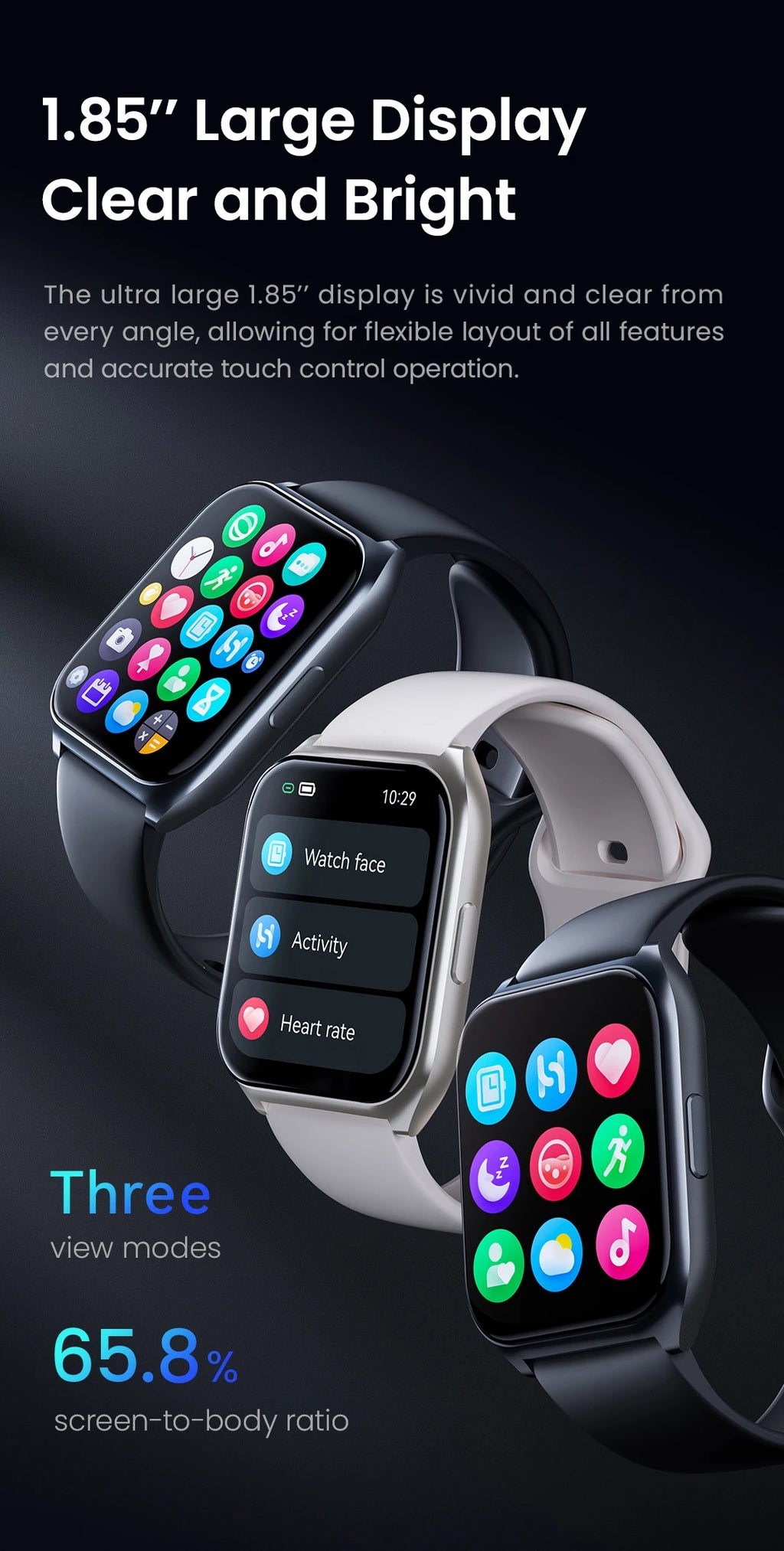 Watch 2 Pro (LS02 Pro) Smart Watch 1.85'' HD Display